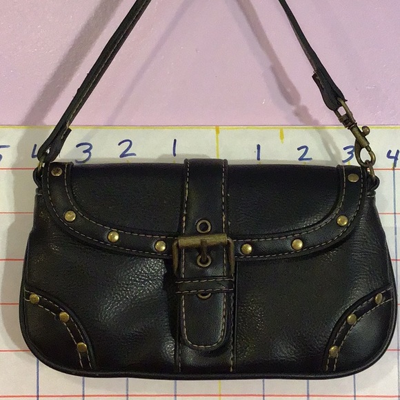 Very cute mini bag .. 6” x 4” snap closure black - Picture 7 of 7